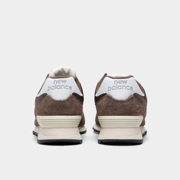 New Balance 574 Dark Mushroom Angora U574RBI Men Size 10 Casual Trainer NEW - Picture 13 of 14